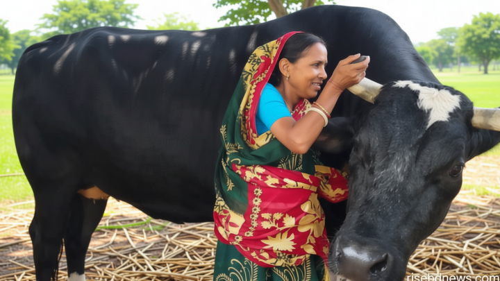 নজর কাড়ছে ৪০ মণ ওজনের ‘ঠান্ডা ভোলা’