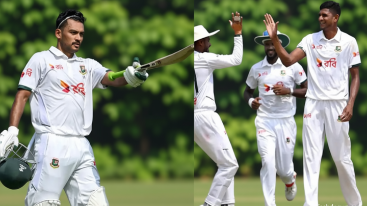 ক্যারিয়ারসেরা র‌্যাঙ্কিংয়ে শান্ত, নাহিদ-তাইজুল-মুশফিকের উন্নতি