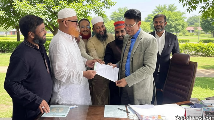 শিক্ষা মন্ত্রীকে স্মারকলিপি দিল ইসলামী ফ্রন্ট