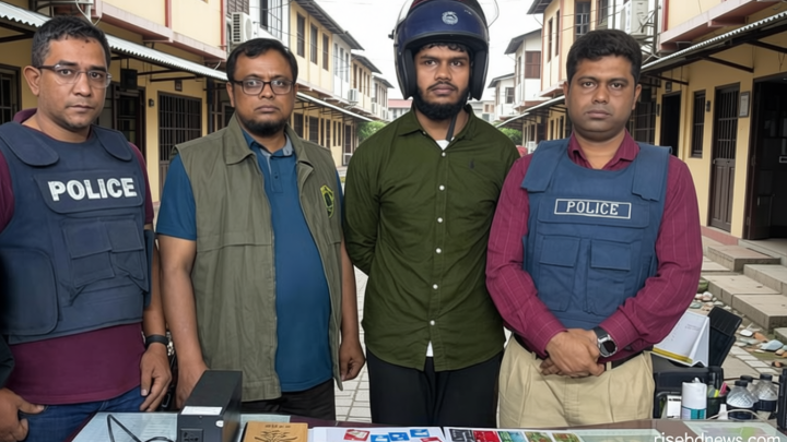 জঙ্গি সম্পৃক্ততার সন্দেহে মৌলভীবাজার থেকে যুবক গ্রেপ্তার
