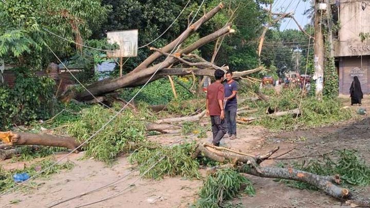 টাঙ্গাইলে ১৪ ঘণ্টায়ও বিদ্যুৎ সঞ্চালন স্বাভাবিক হয়নি