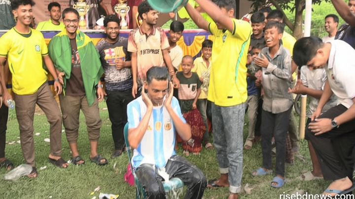 দুধ দিয়ে গোসল করে আর্জেন্টিনা ছেড়ে ব্রাজিলে!