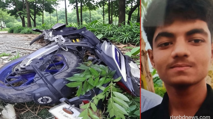 মনিরামপুরে মোটরসাইকেলের নিয়ন্ত্রণ হারিয়ে স্কুলছাত্র নিহত