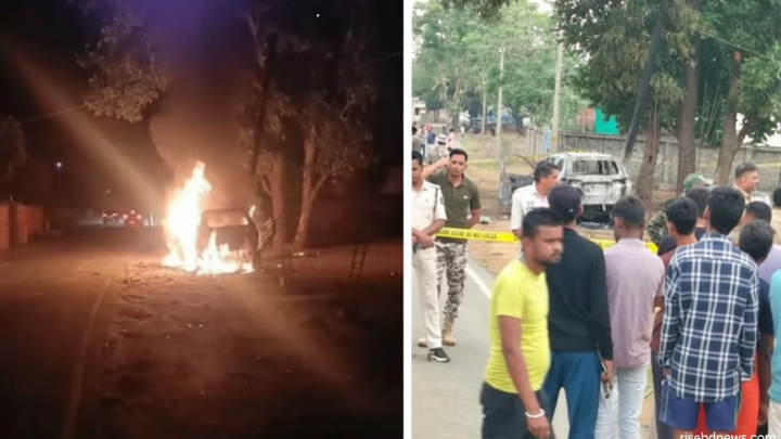 ভারতে বিজেপি নেতাসহ তিনজনকে জ্যান্ত পুড়িয়ে হত্যা