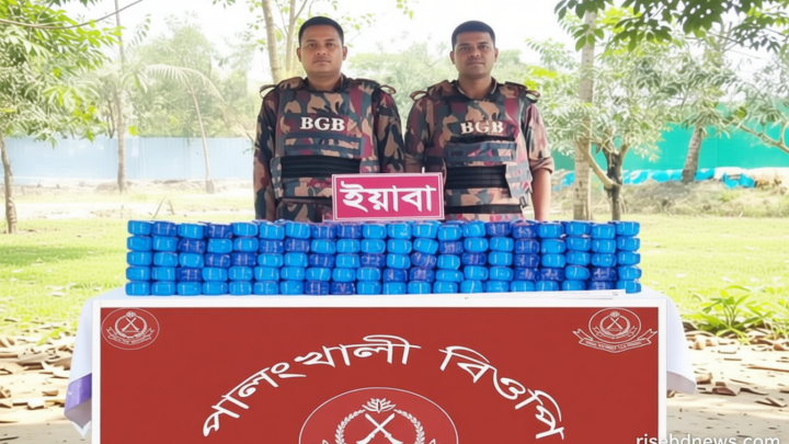 কক্সবাজারে বিজিবির অভিযানে ৬ লাখ ইয়াবা উদ্ধার, গ্রেপ্তার ২