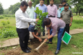 ‘আমি গেরামের ছেলে, কোদাল দেন’ গাছ লাগিয়ে বার্তা দিলেন ডিসি
