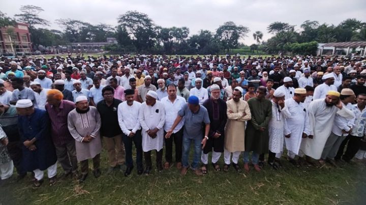 নিহত কৃষকদল নেতার দাফন, জামায়তের ৩ কার্যালয়ে হামলার অভিযোগ