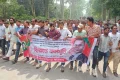 শিবিরের বিরুদ্ধে রাবি ছাত্রদলের বিক্ষোভ