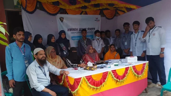গাজীপুর, কুড়িগ্রাম ও লালমনিরহাটে ওয়ালটনের ফ্রি মেডিকেল ক্যাম্প