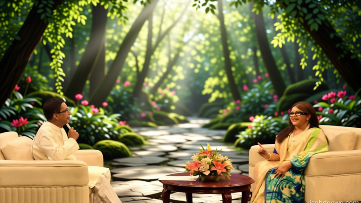রাজকীয় সংবর্ধনায় ববিতা, আলোচনায় প্রেম-বিয়ে-সংসার