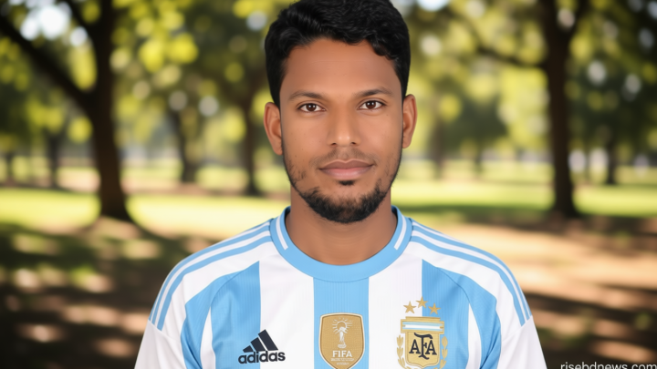 আর্জেন্টিনা ভক্ত আজাদ গ্রেপ্তার
