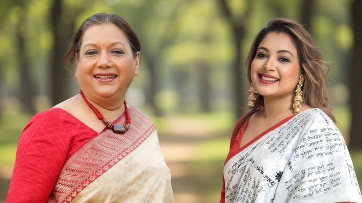 ‘এই দেখো, এভাবে হাসবে’—কোনালকে বলেছিলেন কবরী