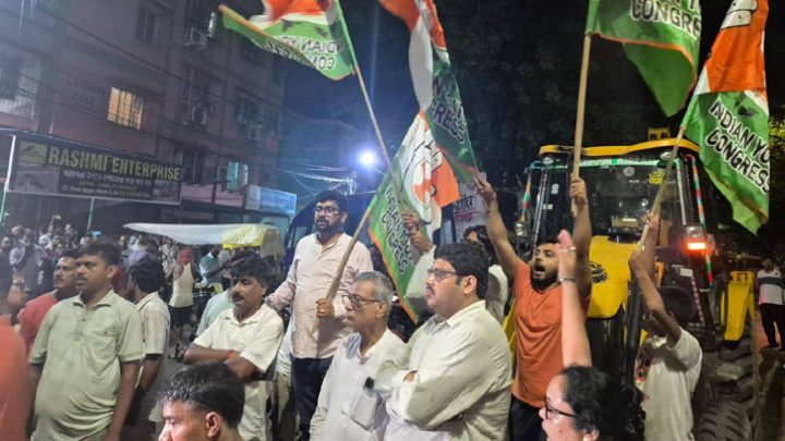 হকার উচ্ছেদকে কেন্দ্র করে রণক্ষেত্র কলকাতার যাদবপুর