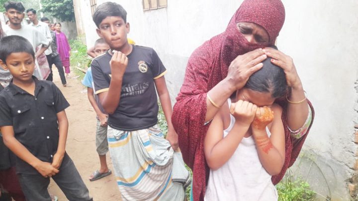 উঠোনে ঘাস খাওয়ায় কুপিয়ে ছাগল হত্যা, প্রতিবাদ করায় প্রাণ গেল নারীর