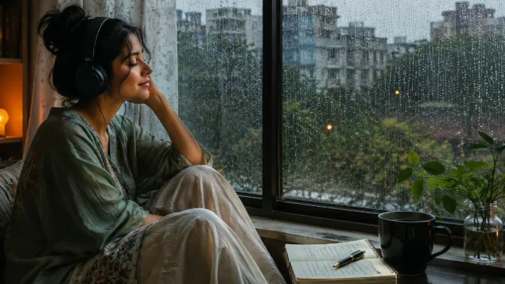 বৃষ্টি নামলেই গান শুনতে ইচ্ছে করে কেন?