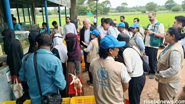 রোহিঙ্গা ক্যাম্প পরিদর্শনে জাইকা’র প্রতিনিধিদল