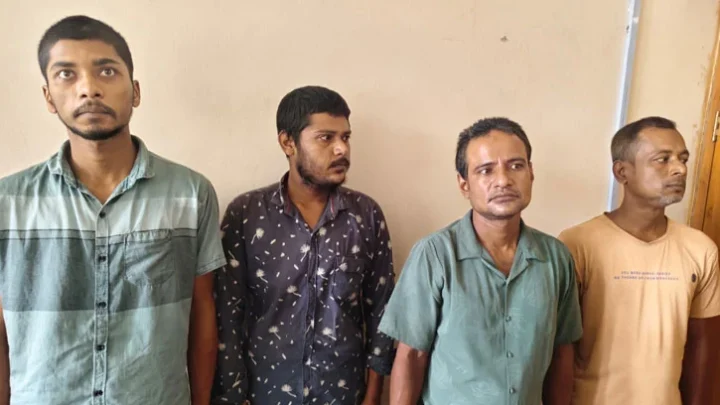 মাদক সেবনকালে বাবা-ছেলেসহ আটক ৪, তিনজনের কারাদণ্ড
