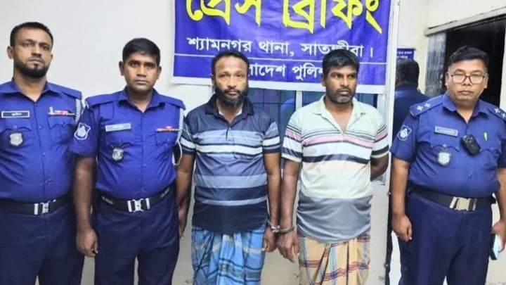 সাতক্ষীরা কারাগার থেকে পালানো দুই আসামি গ্রেপ্তার