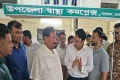 ভোলার লালমোহন স্বাস্থ্য কমপ্লেক্স পরিদর্শনে স্পিকার মেজর হাফিজ